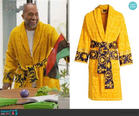 versace gold and black robe|Versace bathrobe kenya.